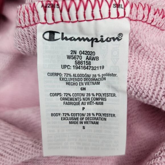 Champion Cloud Burst Fuschia Sweatshirt | Small - Picture 6 of 7